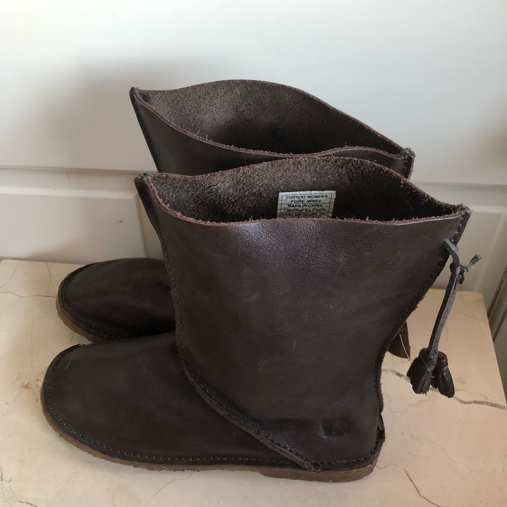 Pur footwear eco friendly leather boots 7 - Picture 5 of 7
